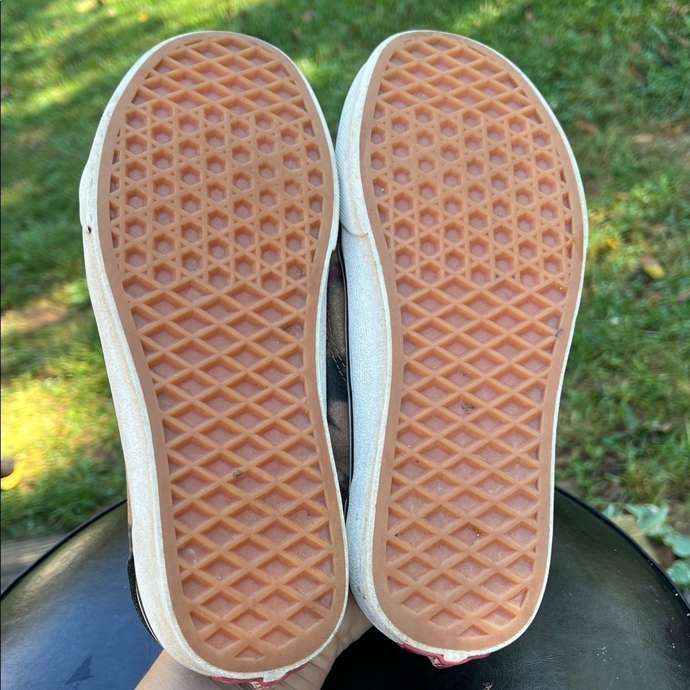 Vans Old Skool Woodland Wash sneakers women’s size 6, boys size 4.5 - Picture 8 of 9